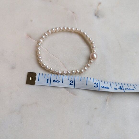 NIB Pacific Palm Pearl Necklace & Bracelet Set | Women’s Jewelry Gift Set - Picture 4 of 6